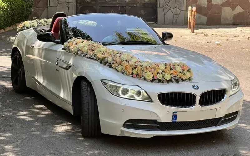 کرایه ماشین عروس BMW Z4